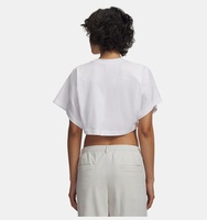 Kadın UA Cropped Script Kısa Kollu T-Shirt