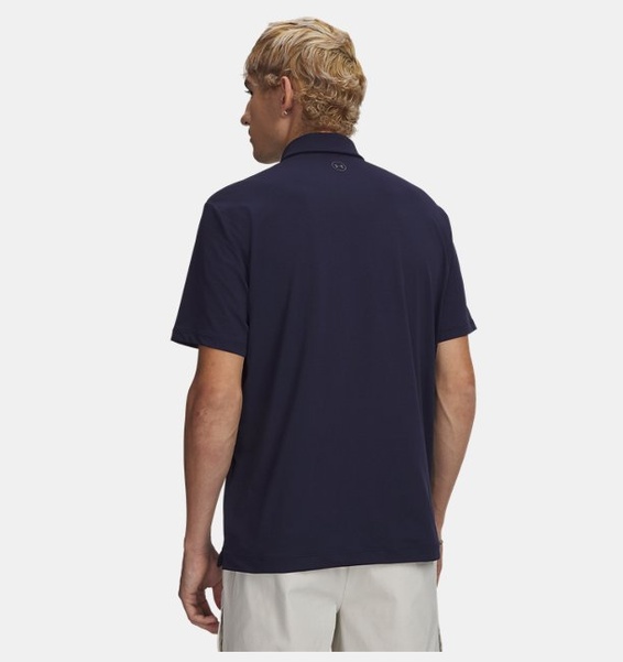 Lacivert Erkek UA Drive Bonded Polo T-Shirt