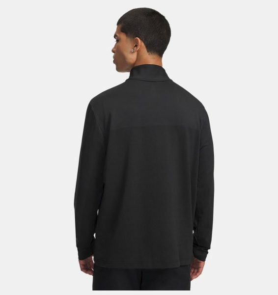 Siyah Erkek UA Drive Lightweight Yarım Fermuarlı Sweatshirt