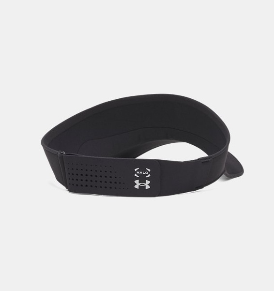 Siyah Unisex UA Halo Stealthform Visor Şapka
