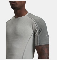 Erkek UA Halo Bonded Auxetic Kısa Kollu T-Shirt