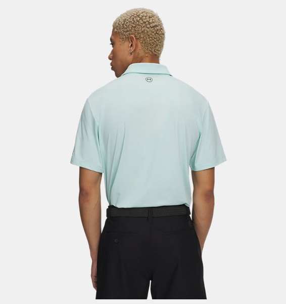 Yeşil Erkek UA Curry Drive Bonded Polo T-Shirt