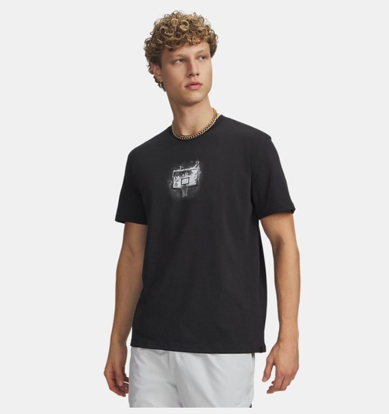 Siyah Erkek UA Curry Let Him Cook T-Shirt