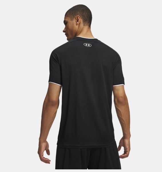 Siyah Erkek UA Challenger Train Kısa Kollu T-Shirt