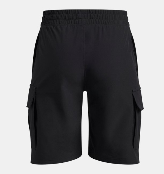 Siyah Erkek Çocuk UA Vibe Woven Kargo Şort