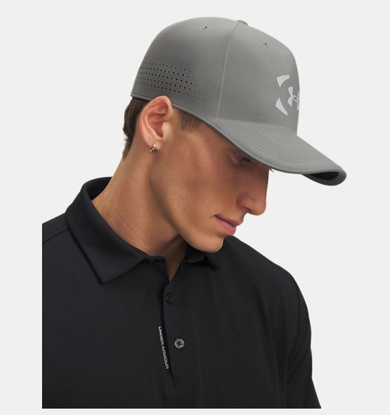 Yeşil Unisex UA Halo Stealthform Ayarlanabilir Şapka