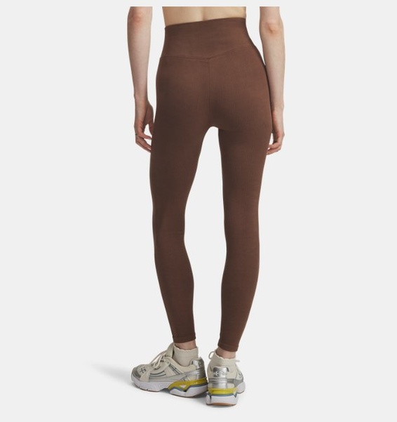 Kahverengi Kadın UA Seamless Cotton Tayt