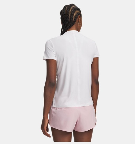 Beyaz Kadın UA Vanish Kısa Kollu T-Shirt
