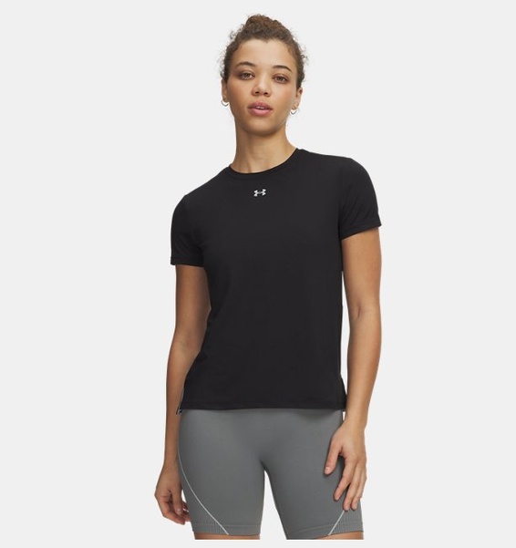 Siyah Kadın UA Vanish Kısa Kollu T-Shirt