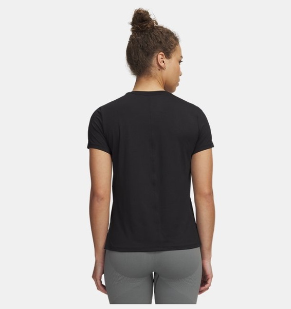 Siyah Kadın UA Vanish Kısa Kollu T-Shirt