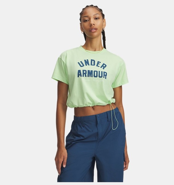 Sarı UA Bungee Hem Tee