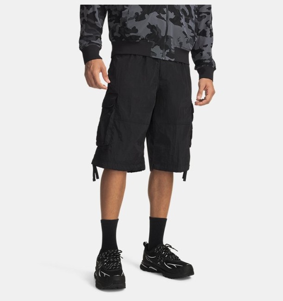Siyah Erkek UA Woven Şort