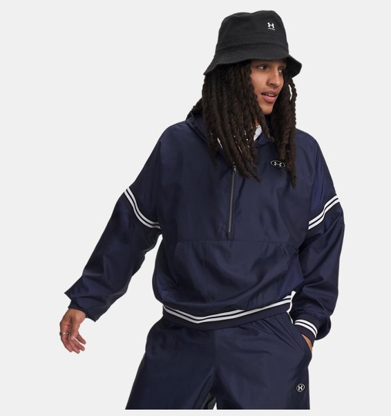 Lacivert Erkek UA Icon Sw Woven Ceket