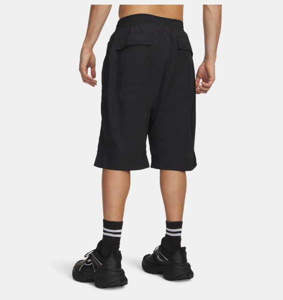 Siyah Erkek UA Hoops Woven Şort