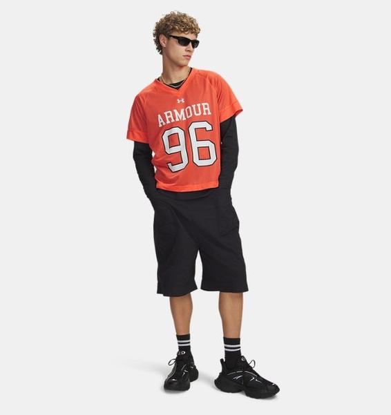 Siyah Erkek UA Hoops Woven Şort