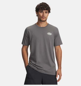 Erkek UA Mountain Photoreal Kısa Kollu T-Shirt