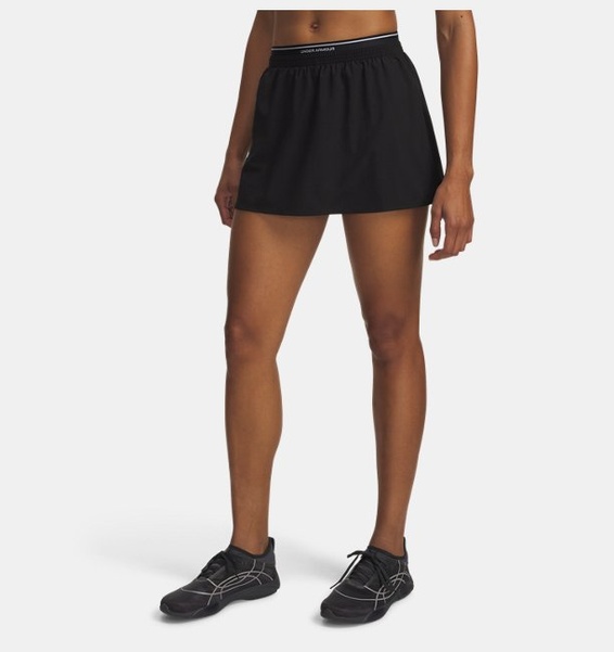 Siyah Kadın UA Vanish Woven Şort Etek