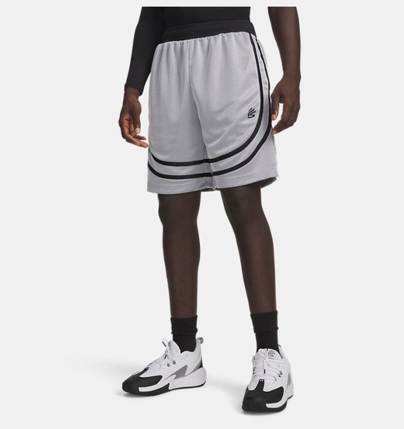 Beyaz Erkek UA Curry Signature Şort