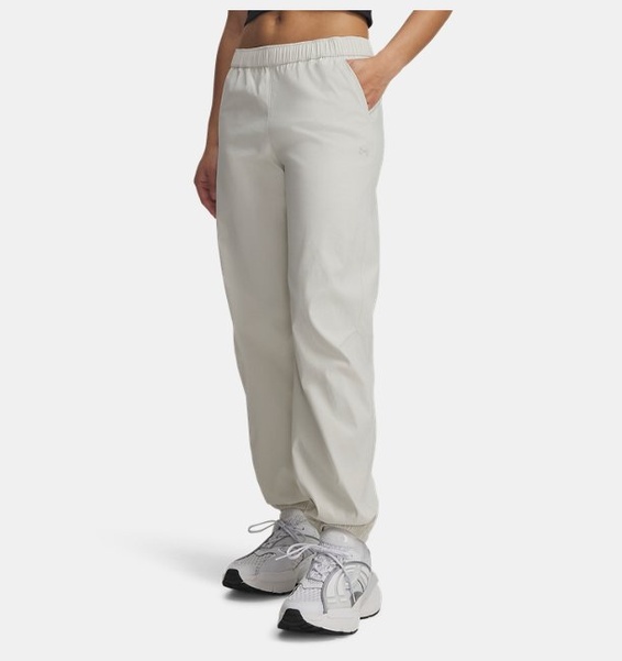 Beyaz Kadın UA Unstoppable Woven Eşofman Altı