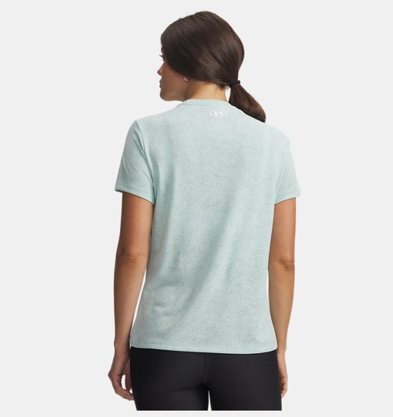 Yeşil Kadın UA Tech Pixelate T-Shirt