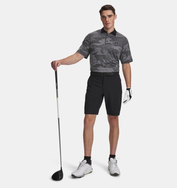 Siyah Erkek UA Drive Tapered Şort