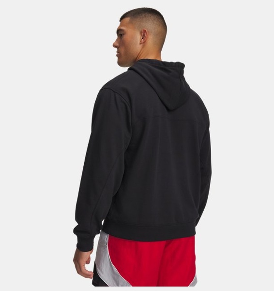 Siyah Erkek UA Rival Lightweight Kapüşonlu Sweatshirt