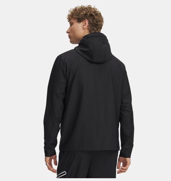 Siyah Erkek UA Unstoppable Woven Ceket