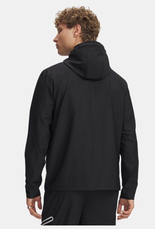 Erkek UA Unstoppable Woven Ceket Siyah 198634635252 | Under Armour