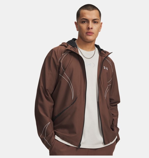 Kahverengi Erkek UA Unstoppable+ Woven Ceket
