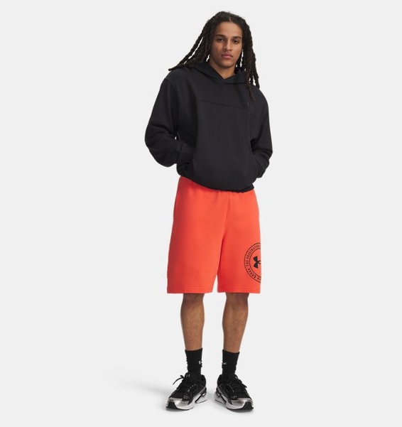 Kırmızı Erkek UA Rival Lightweight Graphic Şort