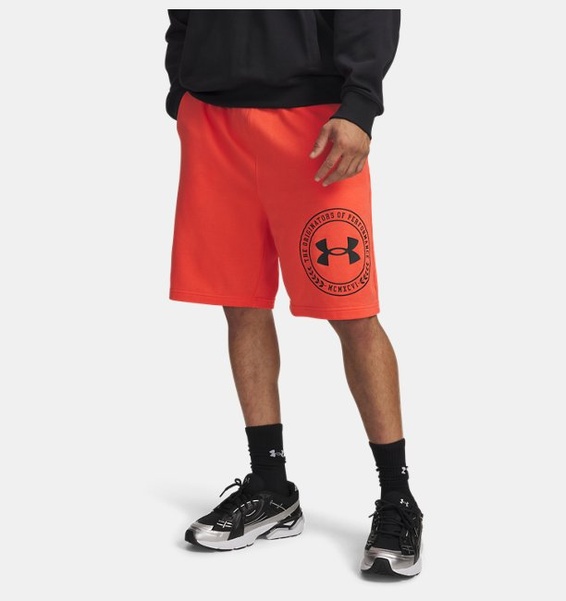 Kırmızı Erkek UA Rival Lightweight Graphic Şort