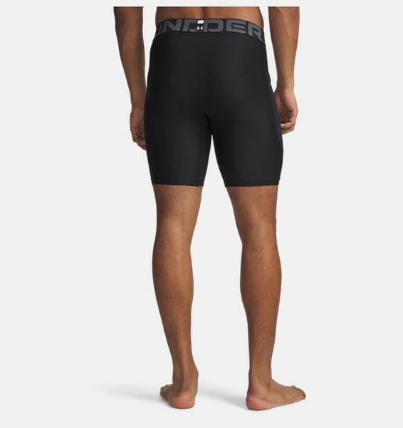 Siyah Erkek HeatGear® Armour Compression Şort