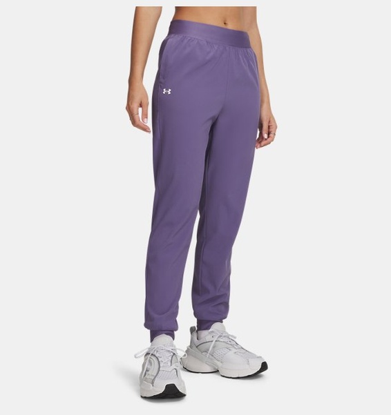 Mor Kadın UA Rival High Rise Dokuma Pantolon