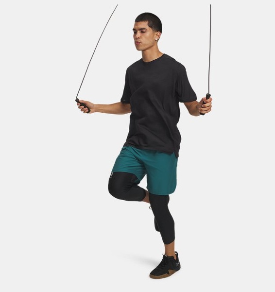 Yeşil Erkek UA Tech Dokuma Wordmark Şort