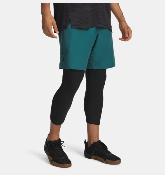 Yeşil Erkek UA Tech Dokuma Wordmark Şort