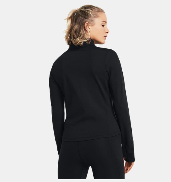 Siyah Kadın UA Movement Fermuarlı Ceket