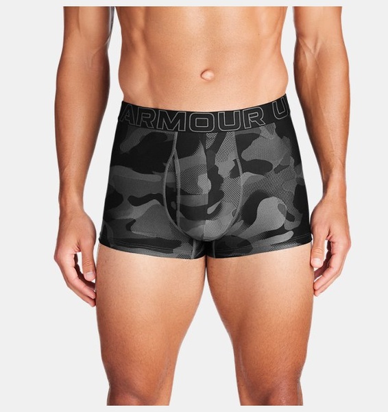 Siyah Erkek UA Performance Tech 3" 3'lü Paket Boxer