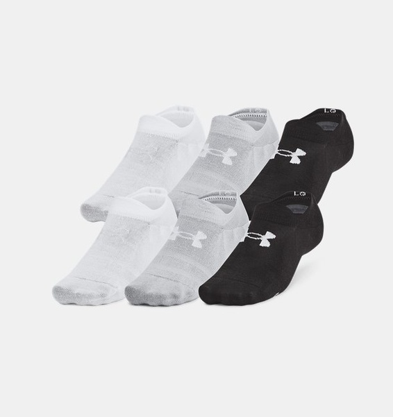 Siyah Unisex UA Essential 6'lı Paket Çorap