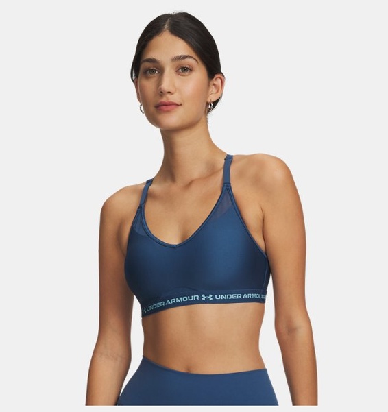Mavi Kadın UA Crossback Low Spor Sütyeni