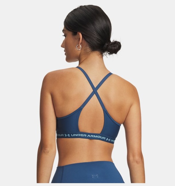 Mavi Kadın UA Crossback Low Spor Sütyeni