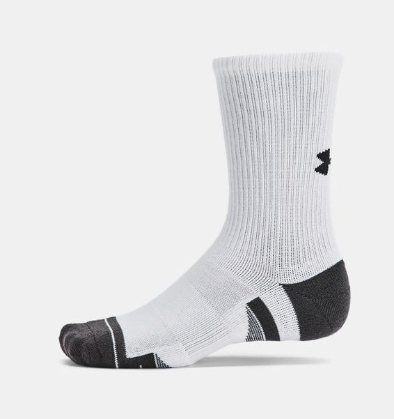 Beyaz Unisex UA Perf Tech 6’lı Paket Crew Çorap
