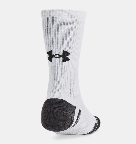 Beyaz Unisex UA Perf Tech 6’lı Paket Crew Çorap