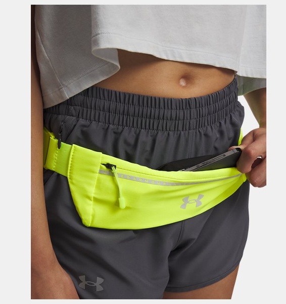 Sarı Unisex UA Launch Run Belt Bel Çantası