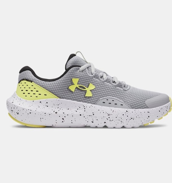Gri Erkek Çocuk UA Surge 4 Koşu Ayakkabısı