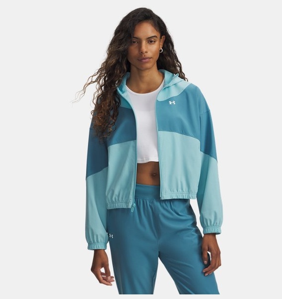 Mavi Kadın UA Rival Woven Kapüşonlu Ceket