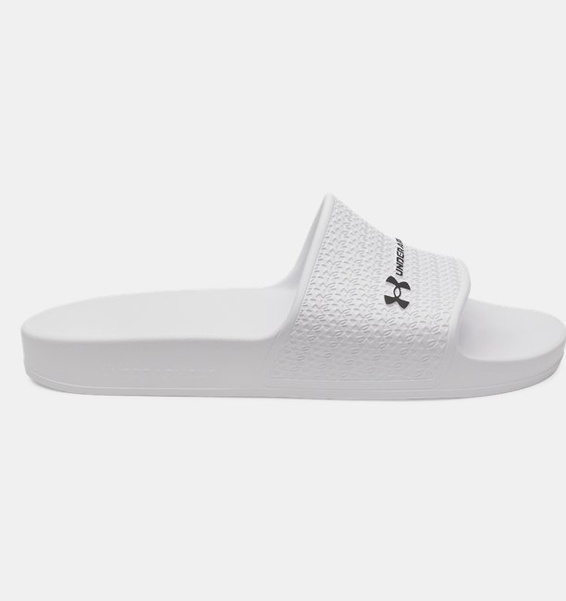Beyaz Erkek UA Armour Slide Lite Terlik