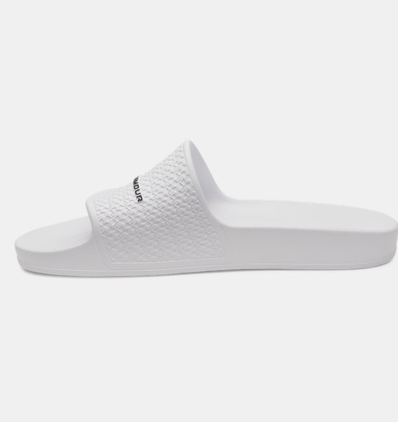 Beyaz Erkek UA Armour Slide Lite Terlik