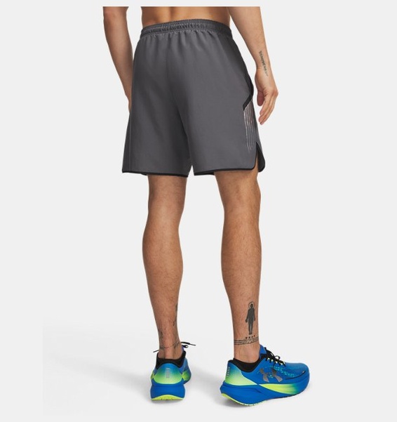 Gri Erkek UA Velociti Reflect 7in Şort