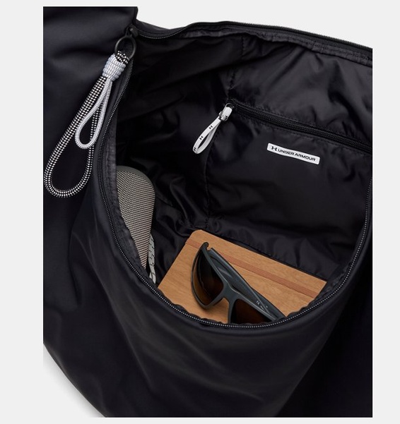 Siyah Kadın UA Studio Cinch Crescent Spor Çanta