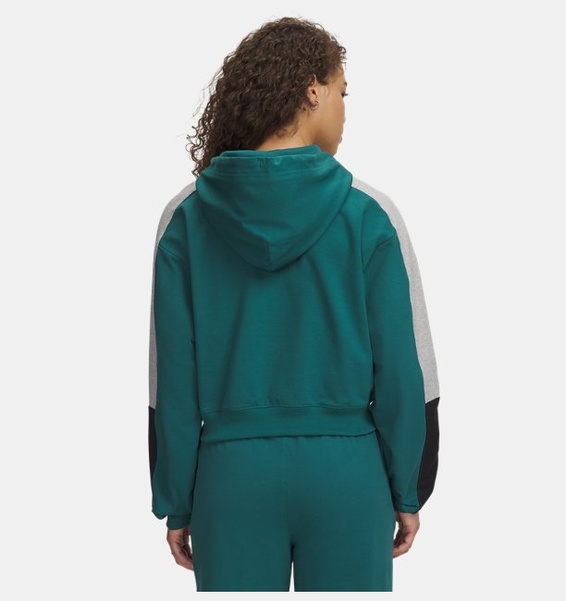 Yeşil Kadın UA Sport Terry Trend Kapüşonlu Sweatshirt